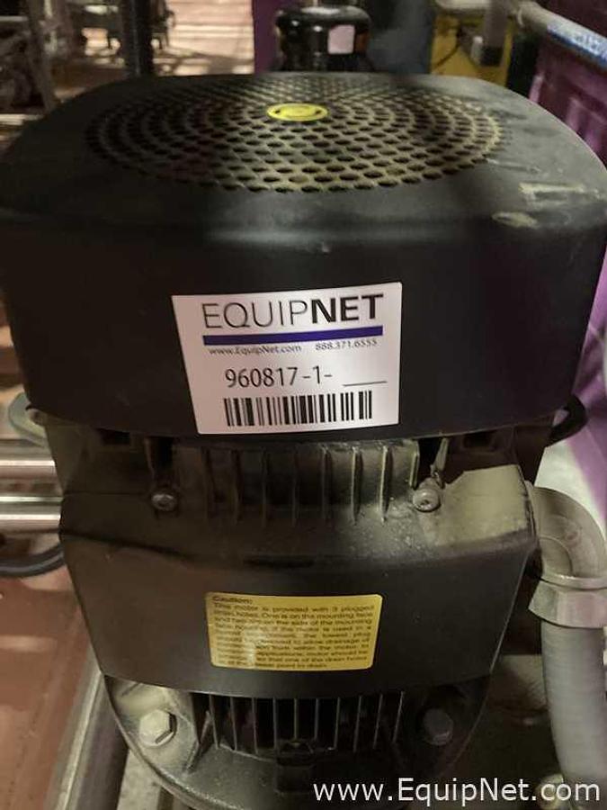 Used Grundfos CRN45-1A-F-G-E-H00E 10 HP Sanitary Stainless Centrifugal Pump