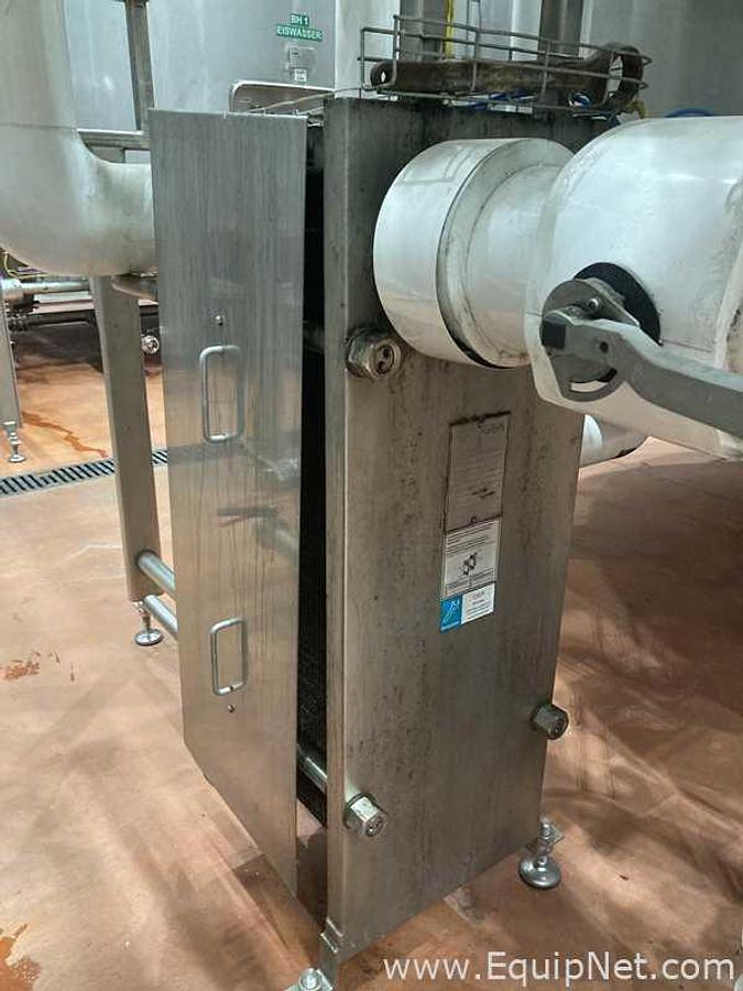Used GEA Ecoflex UT20 CDL C10 Stainless Steel Plate Heat Exchanger