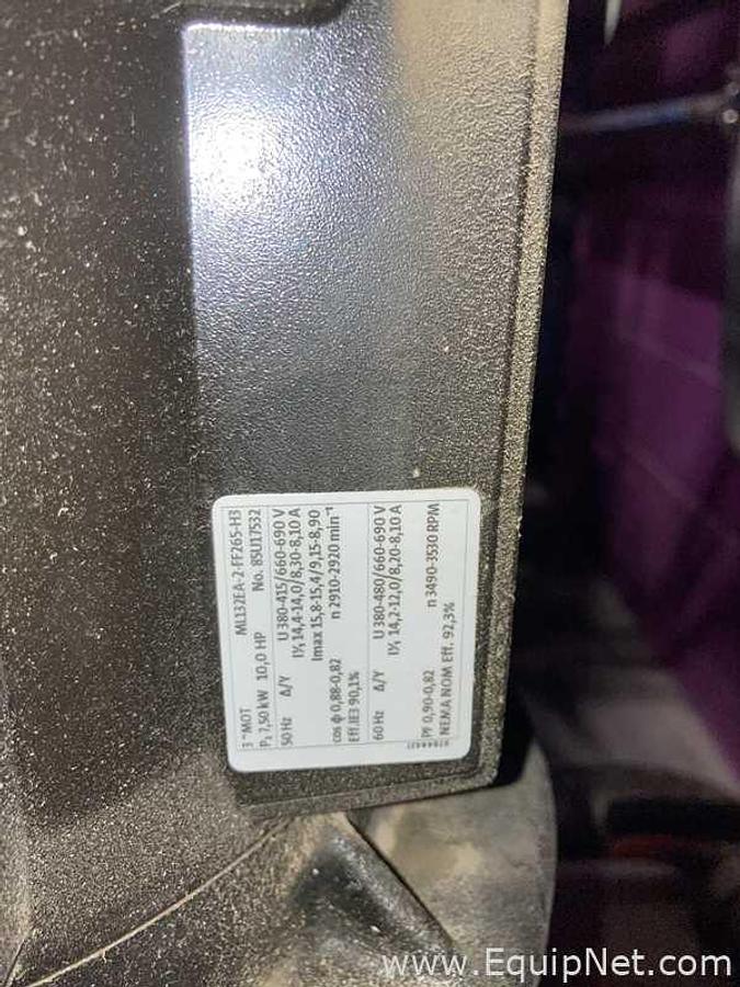 Used Grundfos CRN45-1A-F-G-E-H00E 10 HP Sanitary Stainless Centrifugal Pump