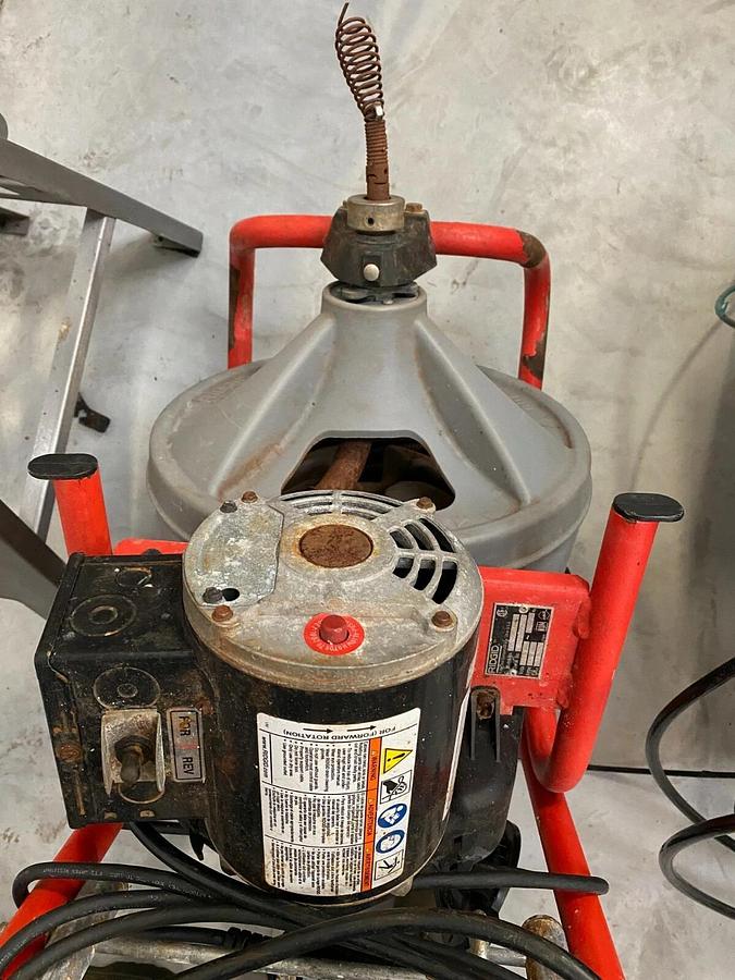Used RIDGID-Auger/Drain Cleaning Machine