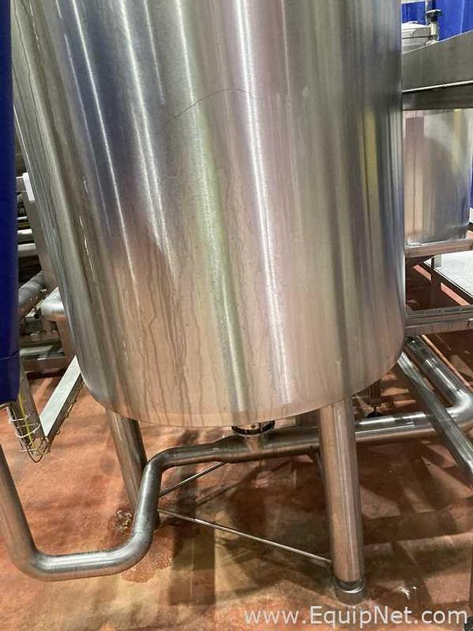 Used 1500 Lt - 12.7 BBL Stainless Steel Sugar Doser Tank