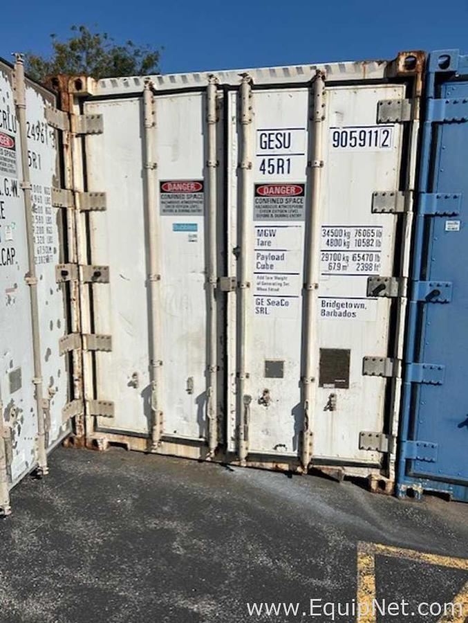Used Shanghai CMC Reefer Containers Co. Climate Controlled  High Cube 40 Ft. Shipping|Storage Container