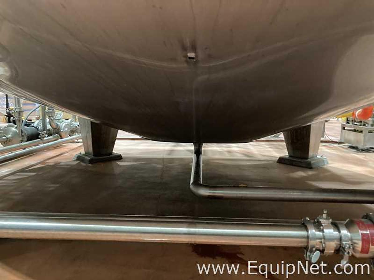 Used 981 HL - 835 BBL Rolec Bright Beer BBT And Storage Stainless Steel Jacketed Tank