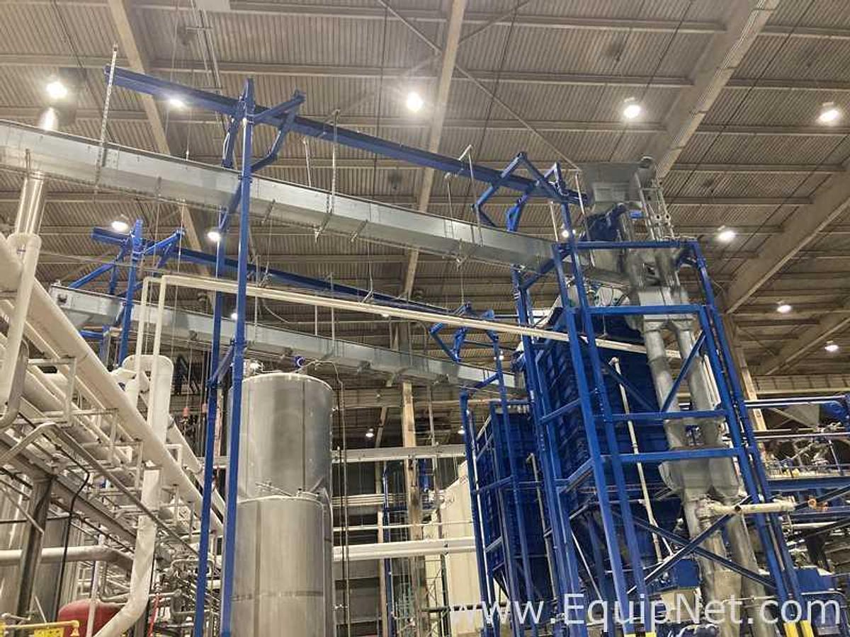 Used Brewery Grain Milling System Including Kunzel Six Roller Mill