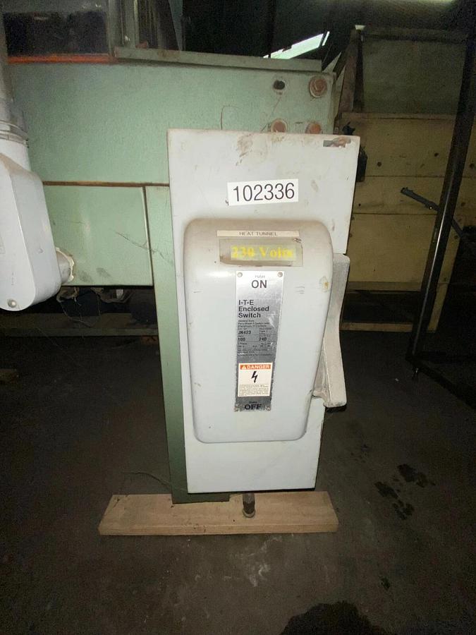 Used Weldotron Shrink Tunnel