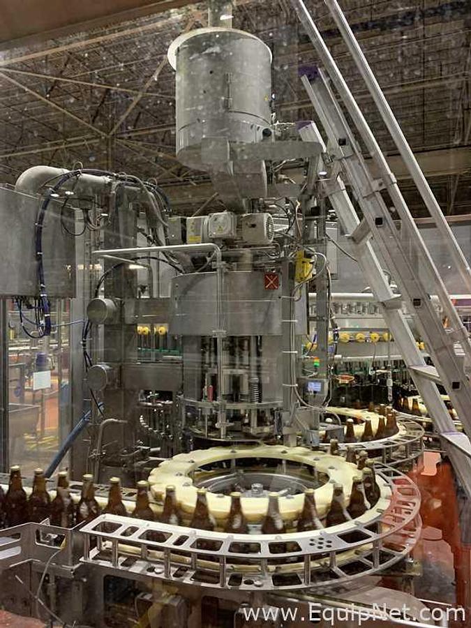 Used Krones Modulfill Bottle Rinser, Filler And Capper