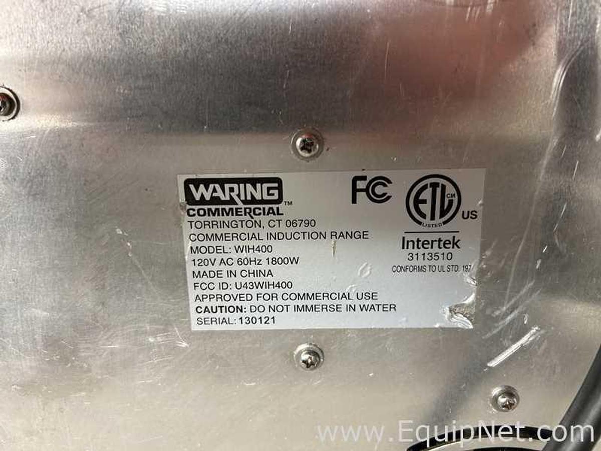 Used Lot of Two Hot Plates - One Waring WIH400 and One Spring SM 181C T