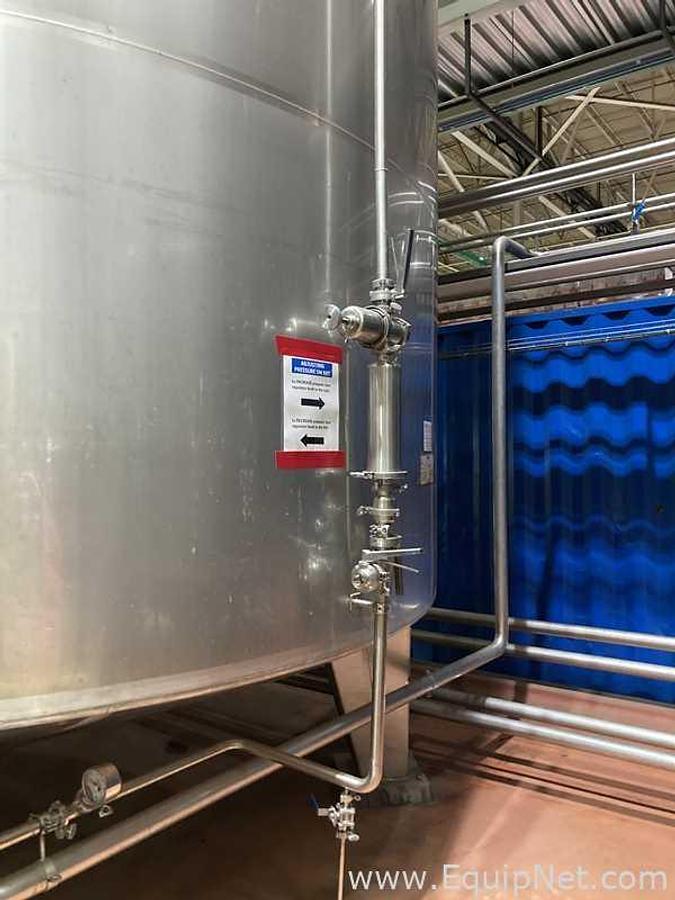 Used 981 HL - 835 BBL Rolec Bright Beer BBT And Storage Stainless Steel Jacketed Tank