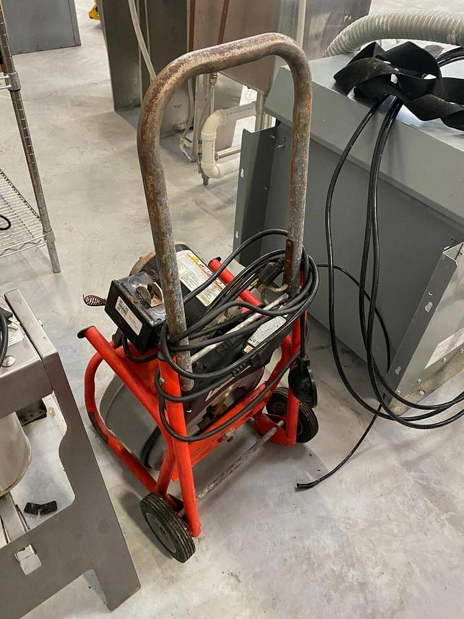 Used RIDGID-Auger/Drain Cleaning Machine