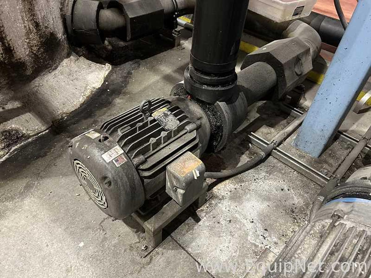 Used Baldor 25 HP Glycol Pump with Lenze VFD