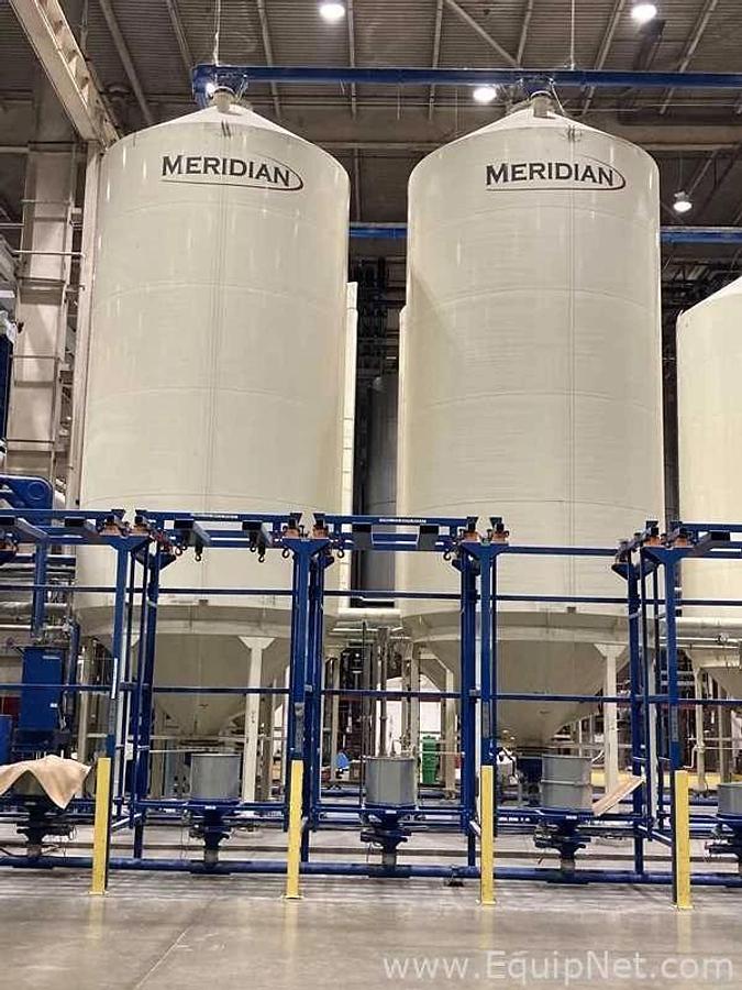 Used 3000 Cu. Ft. MERIDIAN Grain Silos