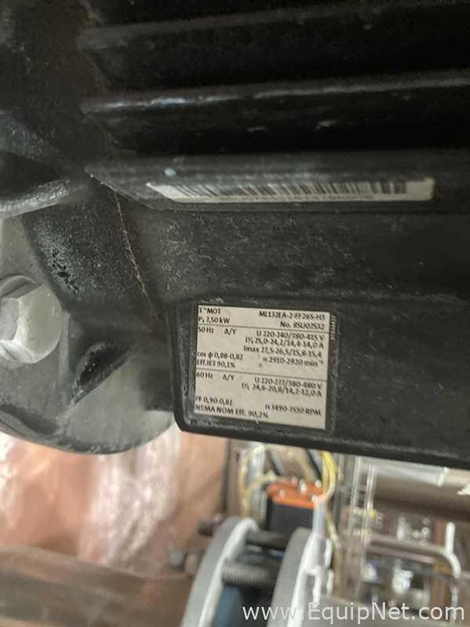 Used Lot Of Two Grundfos Centrifugal Vertical Pumps