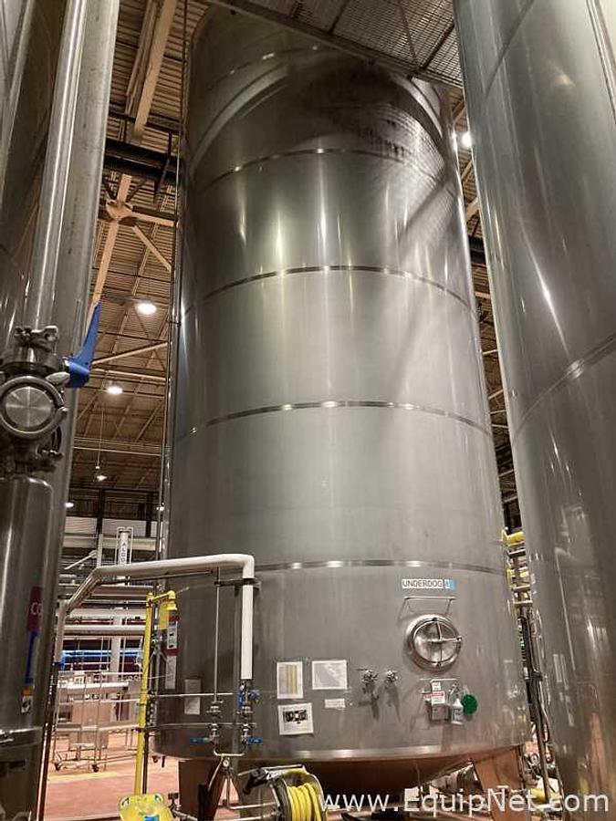 Used 981 HL - 835 BBL Rolec Bright Beer BBT And Storage Stainless Steel Jacketed Tank