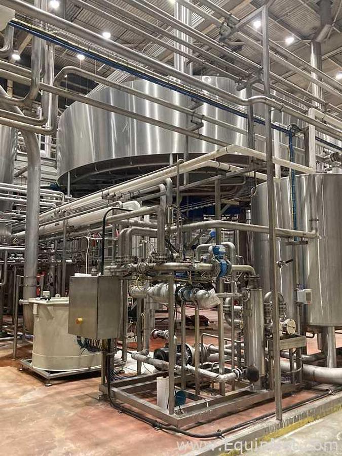 Used 29.000 Lt - 250 BBL Stainless Steel Lautertun Tank