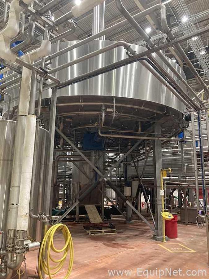 Used 29.000 Lt - 250 BBL Stainless Steel Lautertun Tank