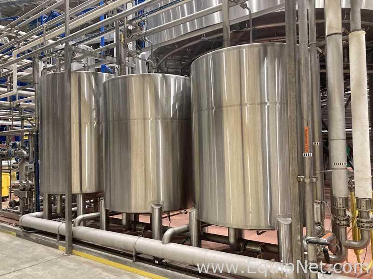 Used 4900 Lt - 41.7 BBL Automatic Clean In Place System