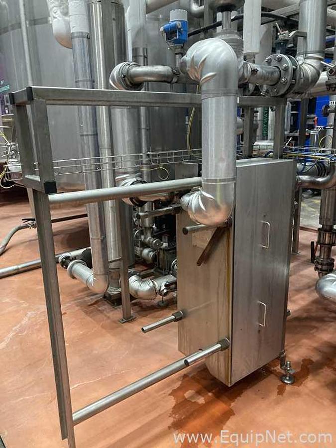 Used GEA Ecoflex UT20 CDL C10 Stainless Steel Plate Heat Exchanger