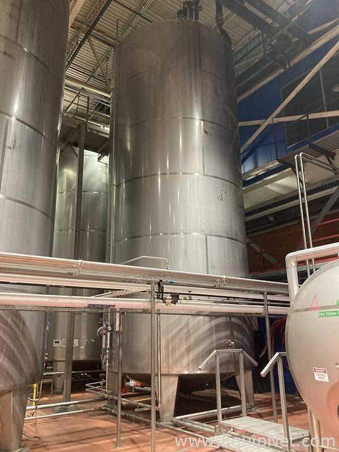 Used 981 HL - 835 BBL Rolec Bright Beer BBT And Storage Stainless Steel Jacketed Tank