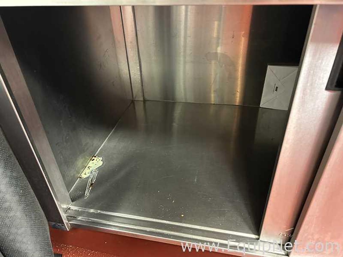 Used Advance Tabco Stainless Steel Counter Cabinet