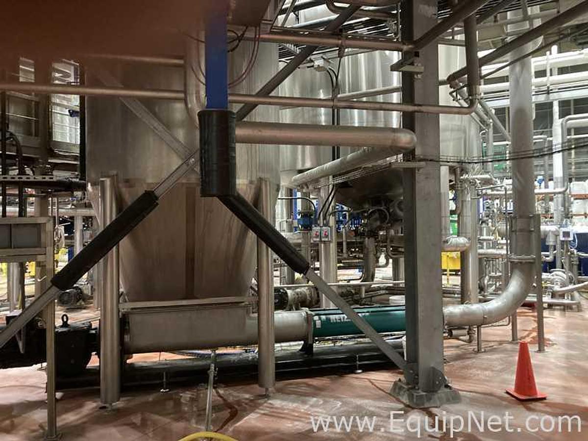 Used 29.000 Lt - 250 BBL Stainless Steel Lautertun Tank