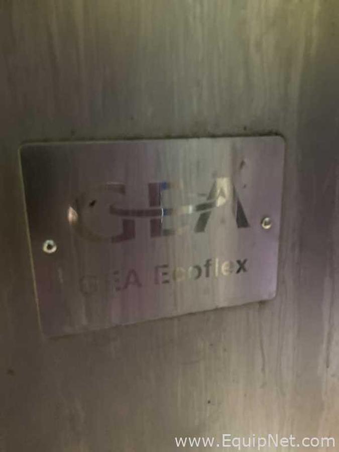 Used GEA Ecoflex GmbH N 40 BC-16 Stainless Steel Plate Heat Exchanger
