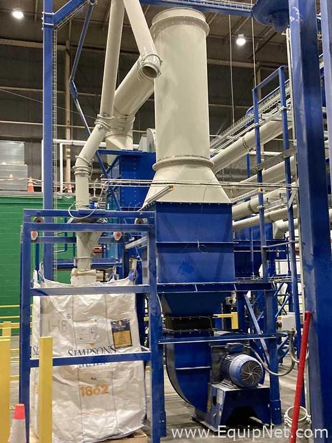 Used Grain Milling Aspiration System