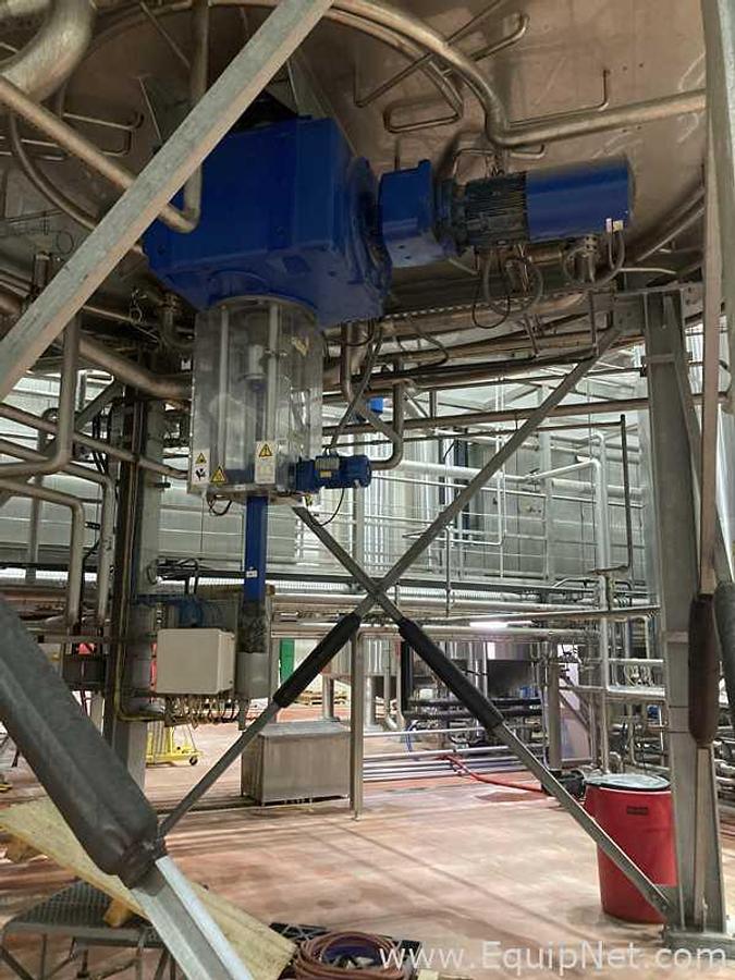 Used 29.000 Lt - 250 BBL Stainless Steel Lautertun Tank