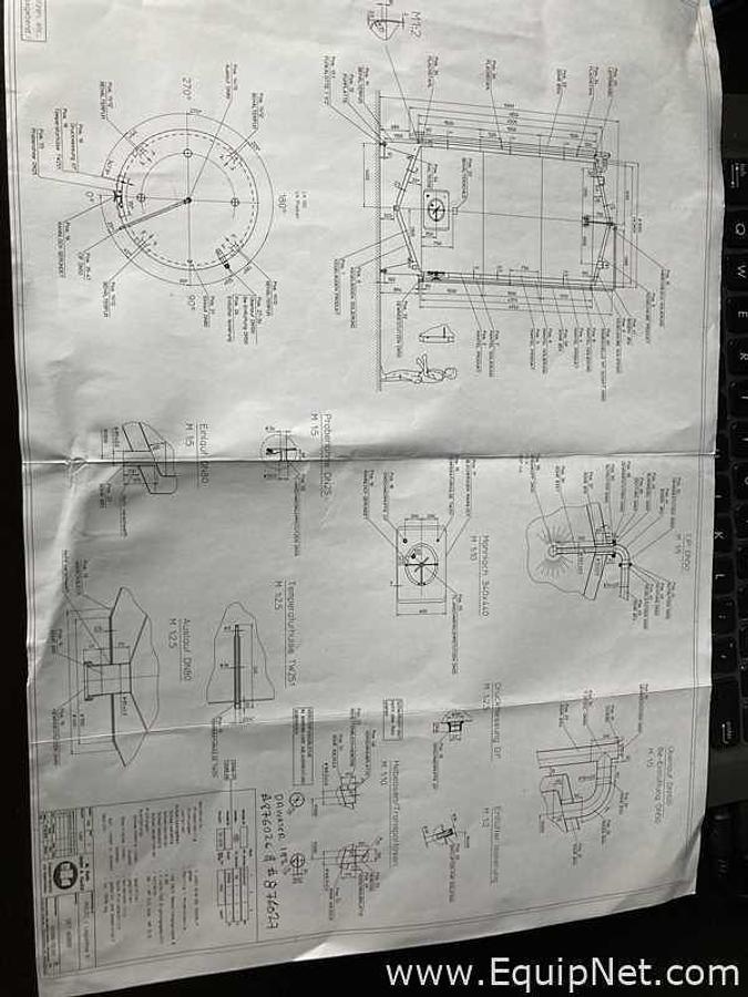 Used 29000 Liter Sanitary Stainless Steel DA Water Tank