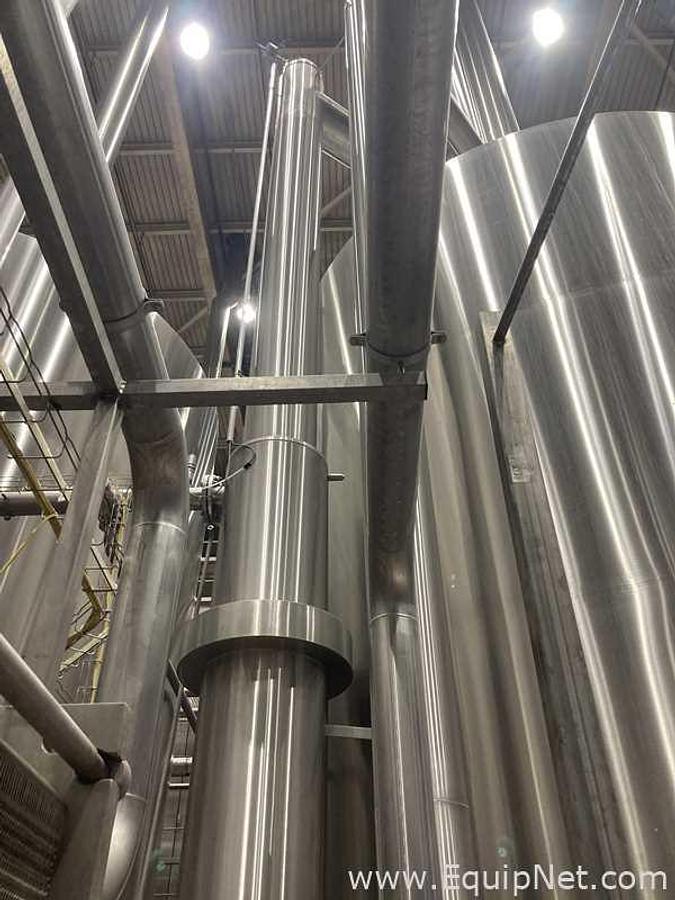 Used AAN GmbH Type FP-16-3.5/30-EV Vertical Condenser Heater