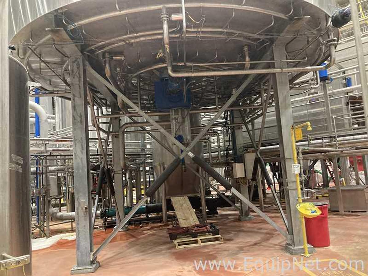 Used 29.000 Lt - 250 BBL Stainless Steel Lautertun Tank