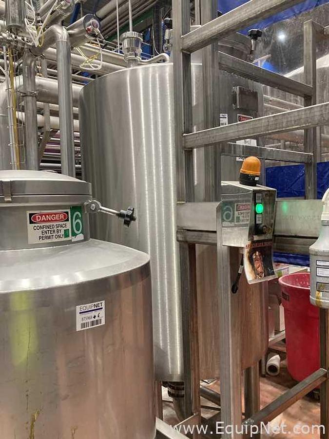 Used 1512 Lt - 12.8 BBL Rolec Stainless Steel Sugar Doser Tank