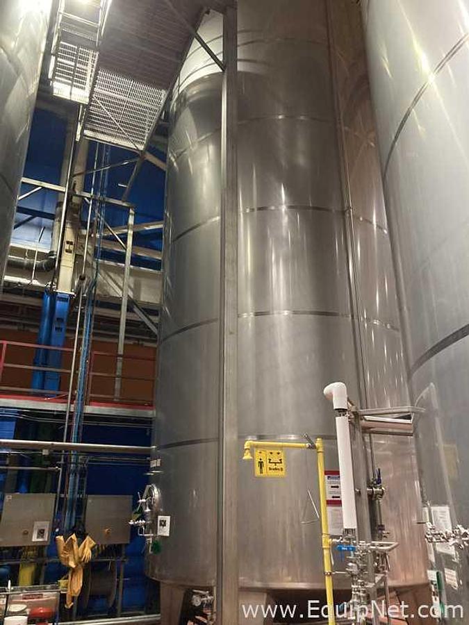 Used 981 HL - 835 BBL Rolec Bright Beer BBT And Storage Stainless Steel Jacketed Tank