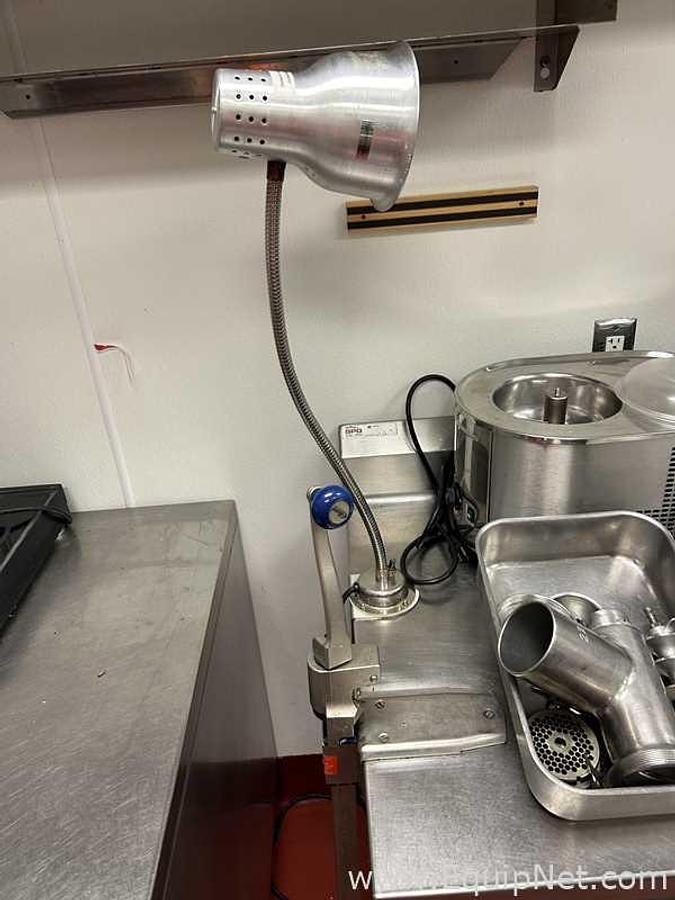 Used Stainless Steel Table with Lot of Miscellaneous Kitchen Equipment