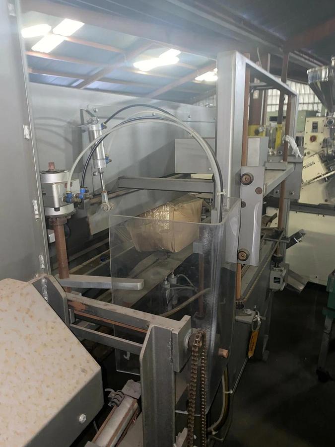 Used WEPACKIT INC.-Tape Case Erector Packaging System