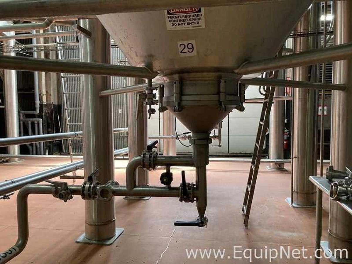 Used 118745 Liter Rolec Fermentation And Storage Vessel - 1015 bbl and 1187.5 hl