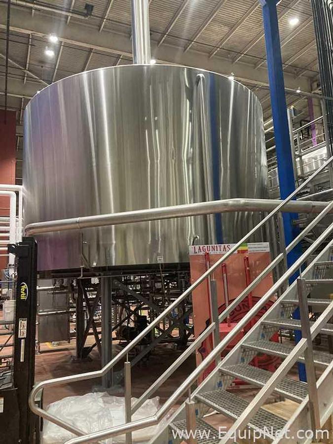 Used 29.000 Lt - 250 BBL Stainless Steel Whirlpool Tank