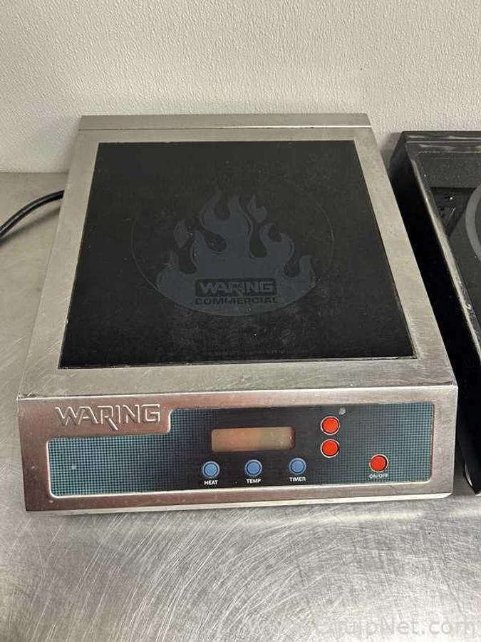 Used Lot of Two Hot Plates - One Waring WIH400 and One Spring SM 181C T
