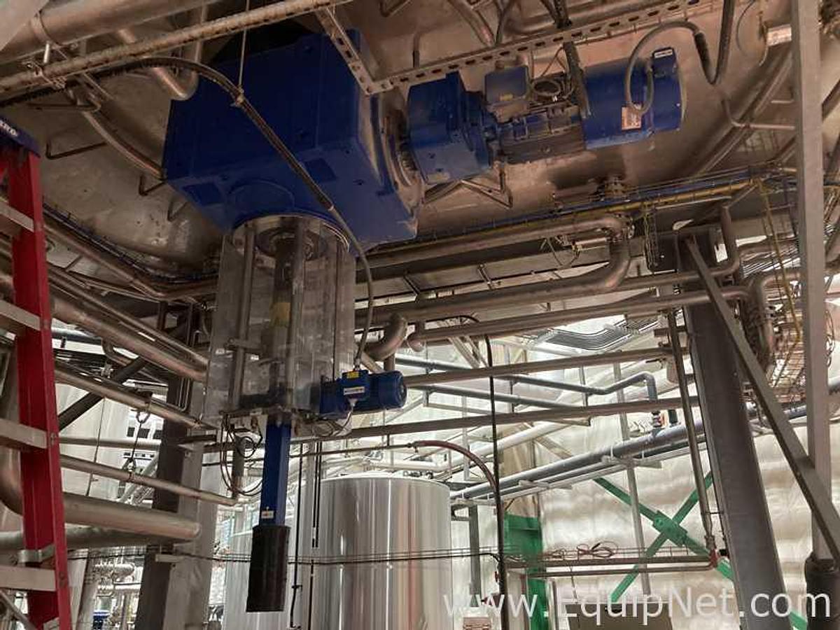 Used 29.000 Lt - 250 BBL Stainless Steel Lautertun Tank