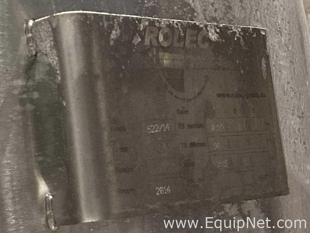 Used 1512 Lt - 12.8 BBL Rolec Stainless Steel Sugar Doser Tank