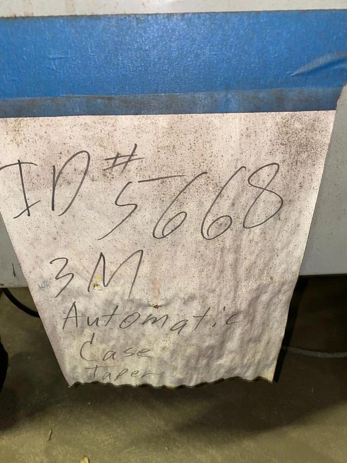 Used 3M-MATIC-Case Sealing Tape System
