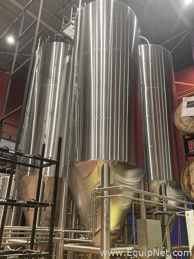 Used 43500 Liter Rolec Fermentation And Storage Vessel 370 bbl and 435 hl