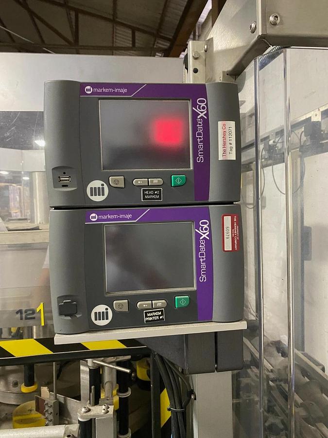 Used Quadrel Labeling System Rotary Labeler