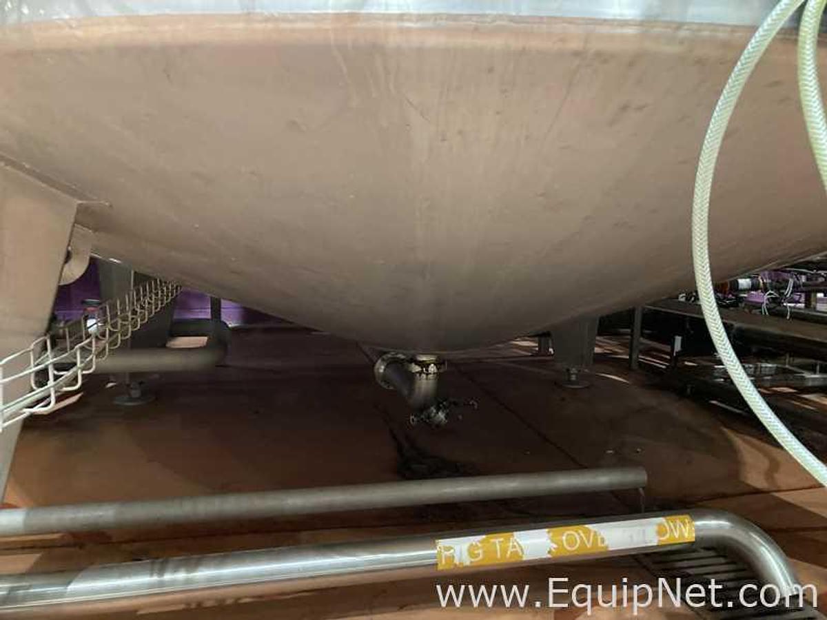 Used 29000 Liter Sanitary Stainless Steel DA Water Tank