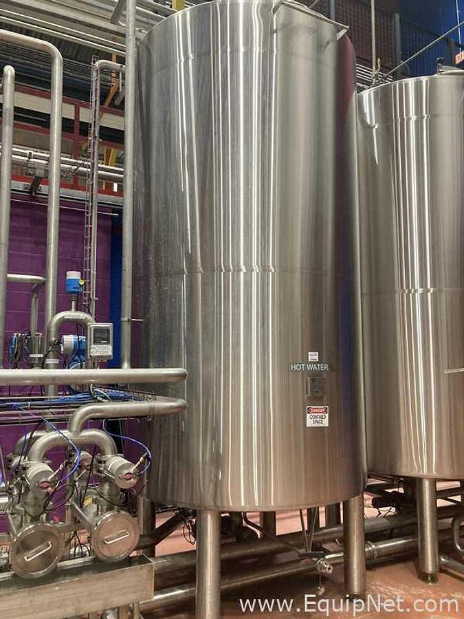 Used 7600 Lt - 64 BBL Rolec Stainless Steel Hot Water Tank