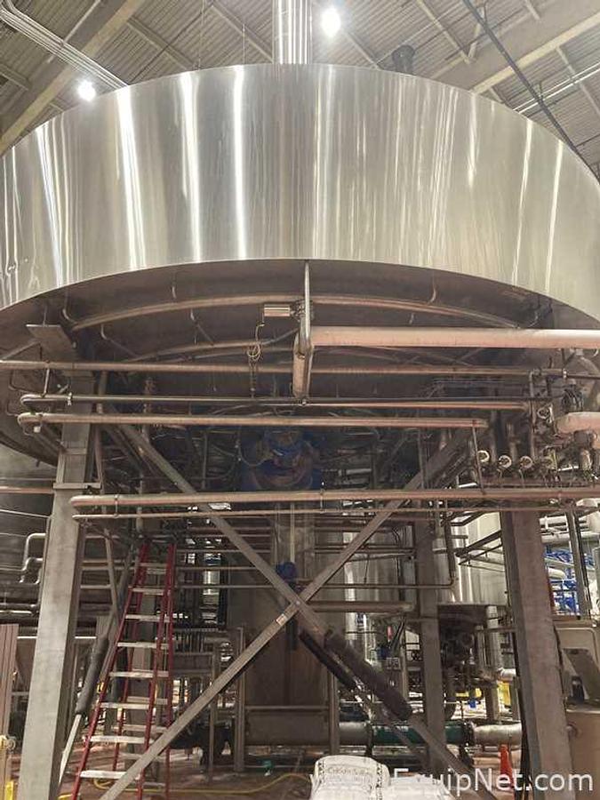 Used 29.000 Lt - 250 BBL Stainless Steel Lautertun Tank