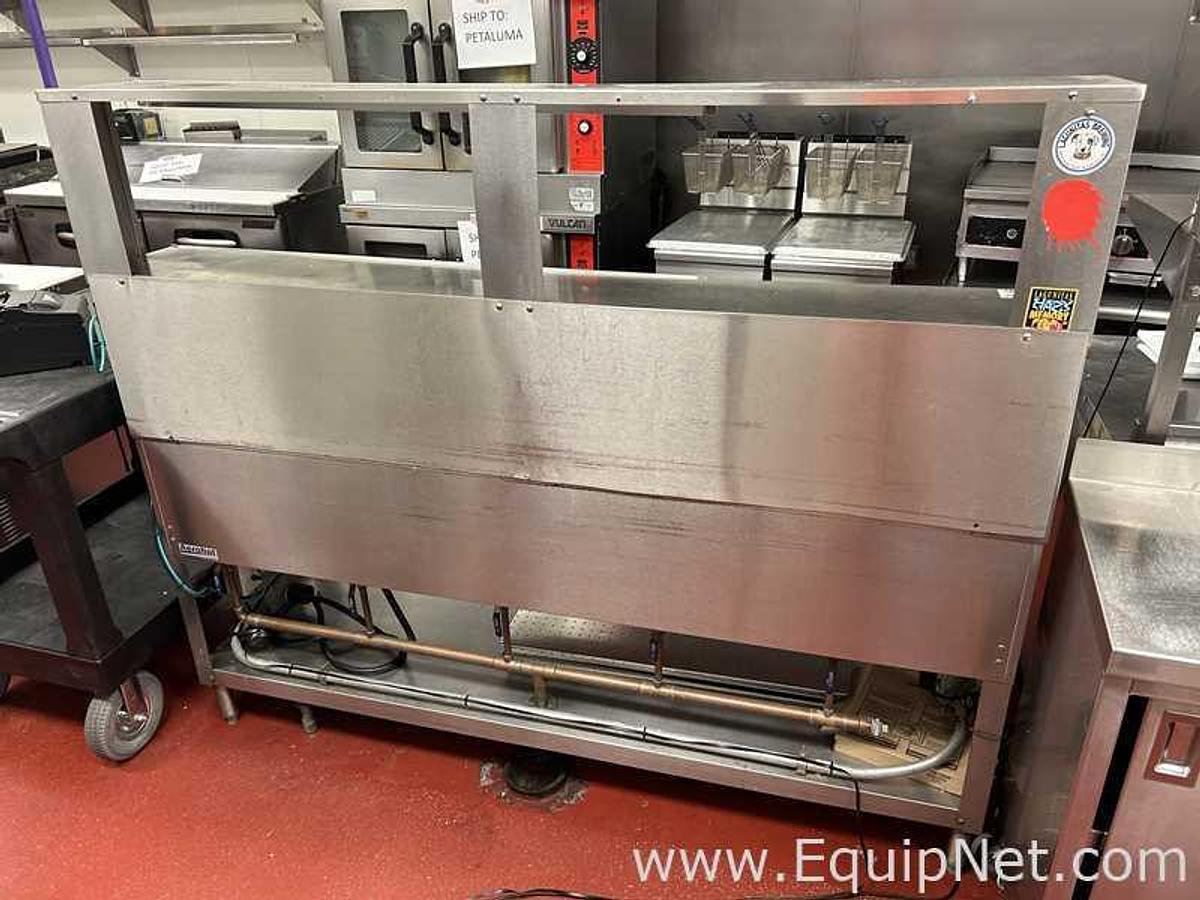 Used San Jamar Warming Station in Stainless Steel with 5 Compartments