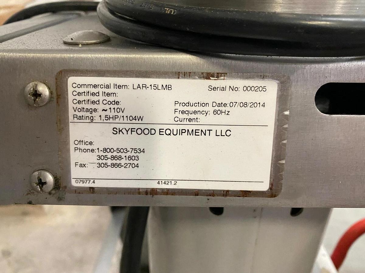 Used SKYFOOD EQUIPMENT LLC-Skymsen Blender