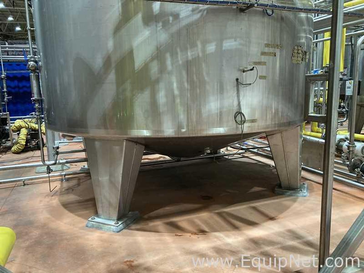 Used 981 HL - 835 BBL Rolec Bright Beer BBT And Storage Stainless Steel Jacketed Tank