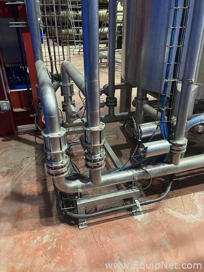 Used 7600 Lt - 64 BBL Rolec Stainless Steel Rinse Recovery Tank