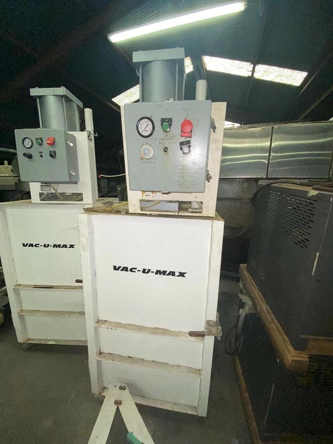 Used VAC-U-MAX Bulk Process-Pneumatic Bag Compactor